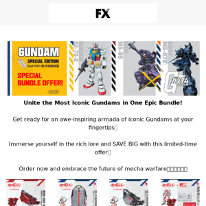 Gundam Bundle Special Offer- Plus 10% OFF🔥