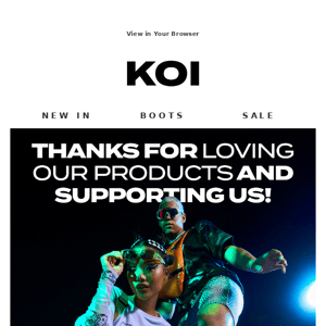 Thanks For Loving Koi 💚