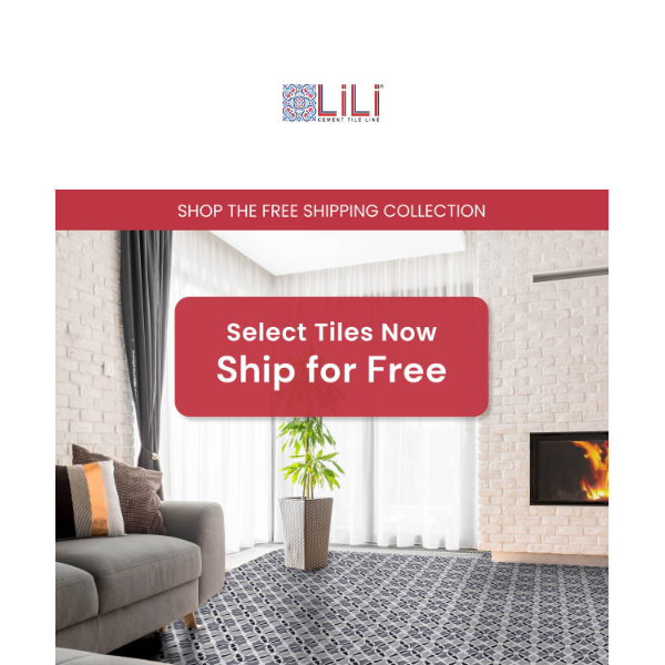 🚛 Tiles That Ship for Free