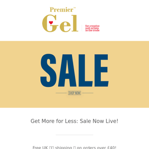 Get More for Less: Sale Now Live!