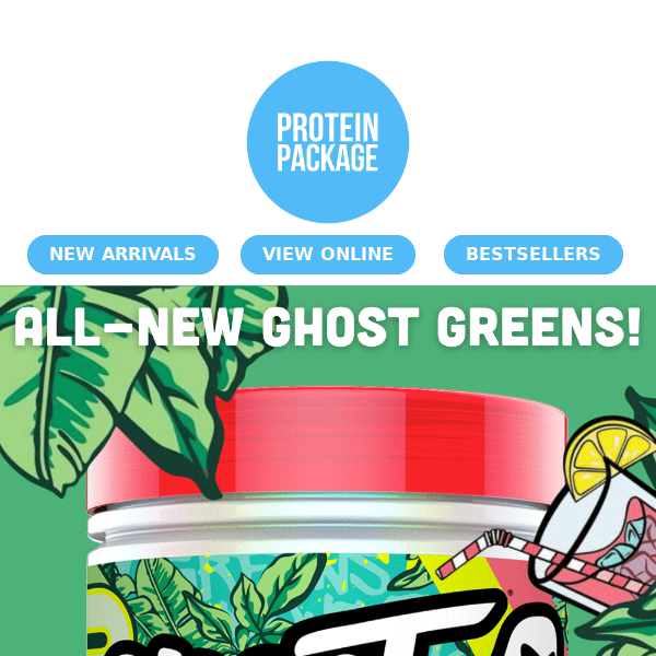 New Ghost Greens + Sachets Restock! 👻