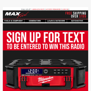 WIN This PACKOUT™ Radio 💥