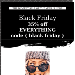 EARLY BLACK FRIDAY SALE