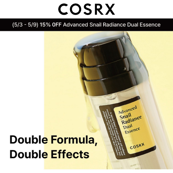 ⚡Dual Essence for Double the Skincare Effects!⚡