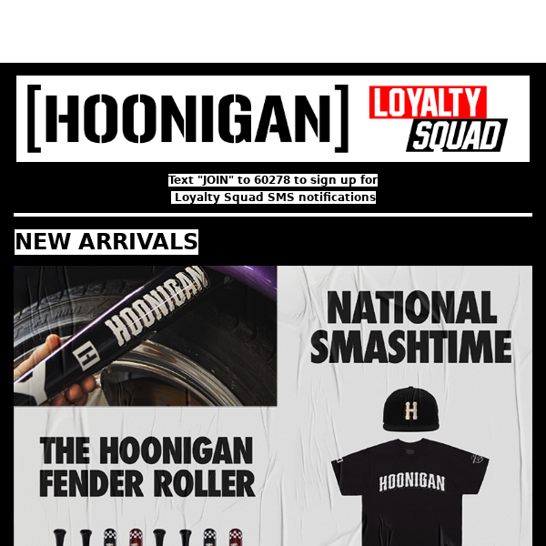 50% OFF Hoonigan Merch and Apparel for Black Friday Starts now!