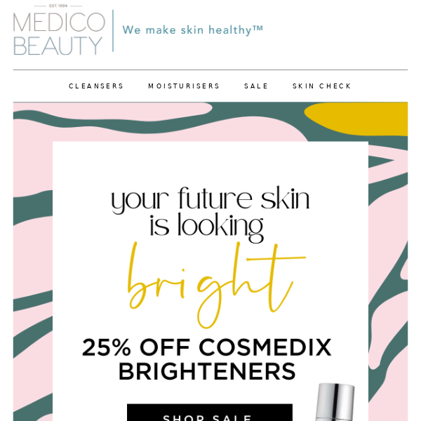 LAST CHANCE 🌟 25% Off Cosmedix Brighteners