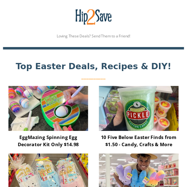 🐰 Hop Into Savings! 🥚 10 EggMazing Easter Finds Inside!