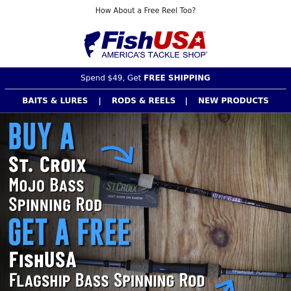 Free Rod Friday, This Deal Can't Be Beat!