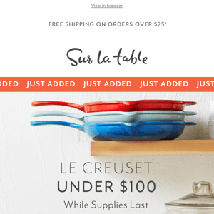 Le Creuset faves: Top-rated picks under $100.