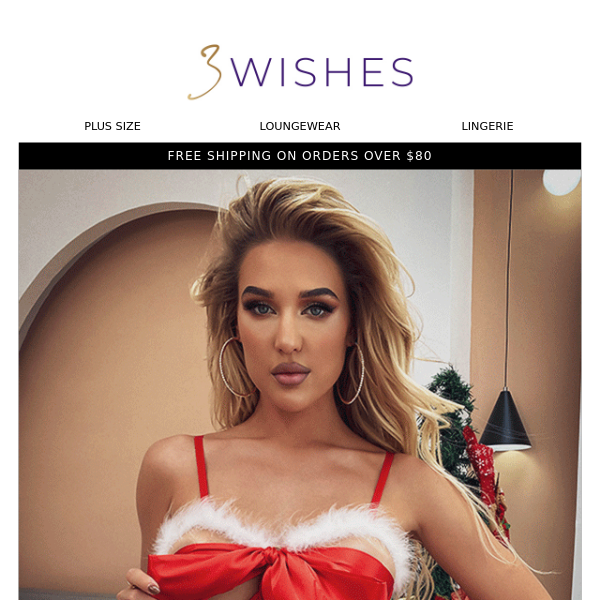 Lingerie to Jingle Their Bells🔔🔔🔔 - 3 Wishes