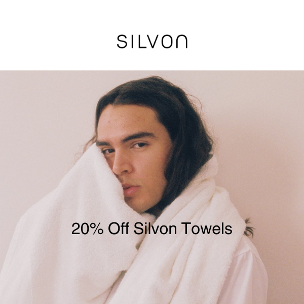 20% Off Silvon Towels