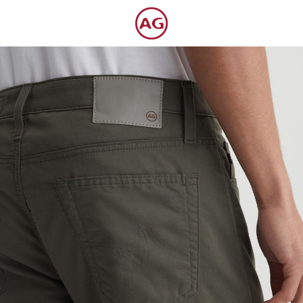 The Softness You Love from AG, Now in Performance Stretch!
