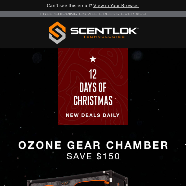 12 Days of Christmas: Save $150 on OZ Gear Chamber