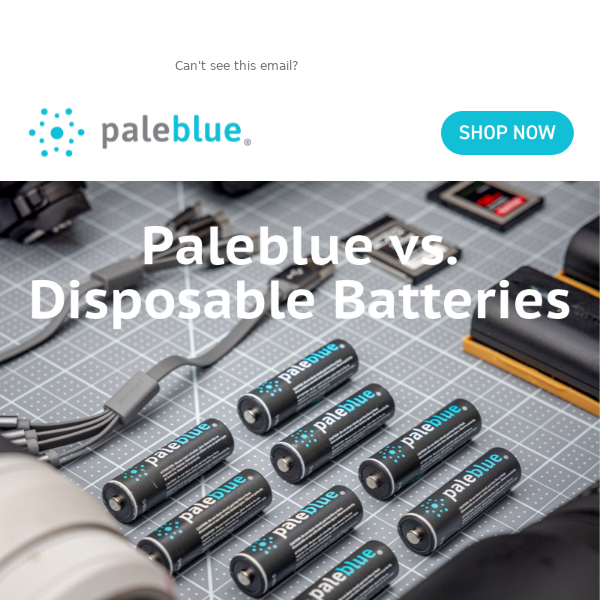 Paleblue vs. Traditional Batteries: A Quick Comparison