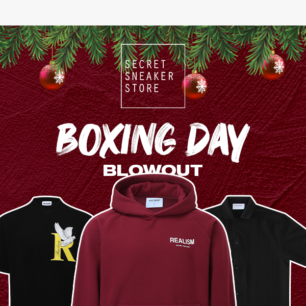 💥 BOXING DAY BLOWOUT IS LIVE