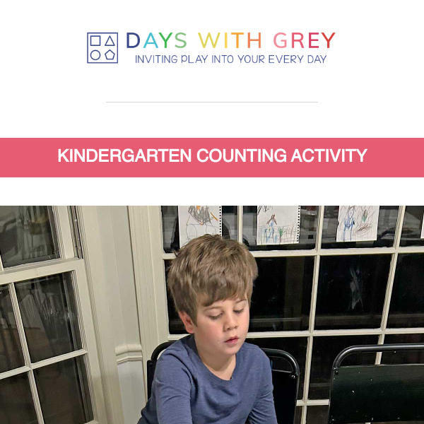 Kindergarten Counting