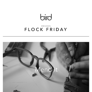 Flock Friday: Just mend it already...