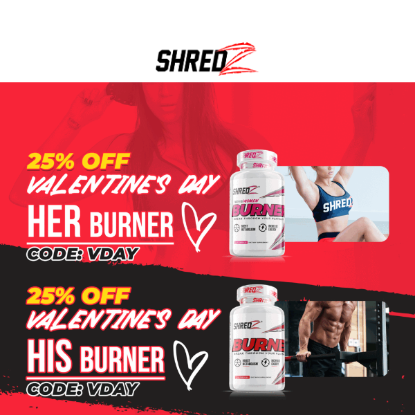 Valentine's Day at Shredz ❤️