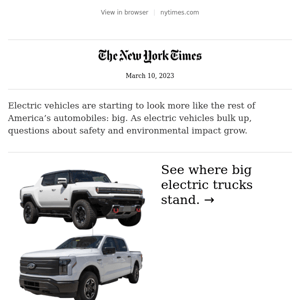 How electric trucks stack up in climate terms