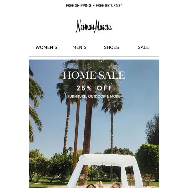 Limited time: 25% off home