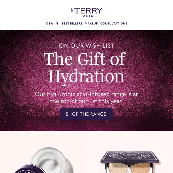 The gift of hydrated skin