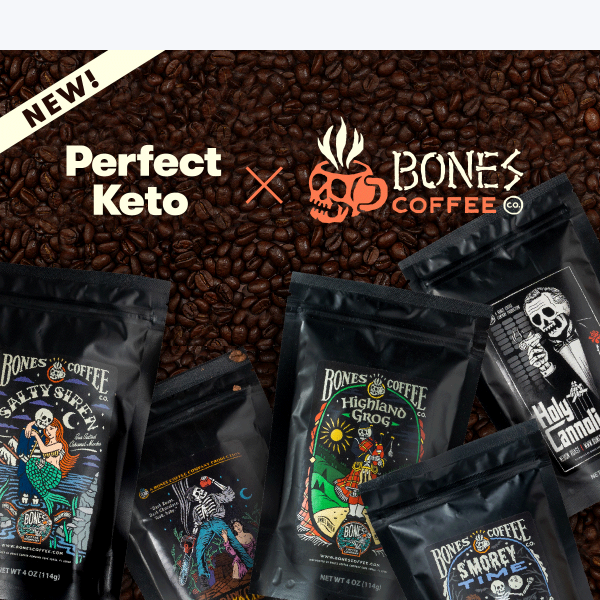 Now serving Bones Coffee 💀❤️☕