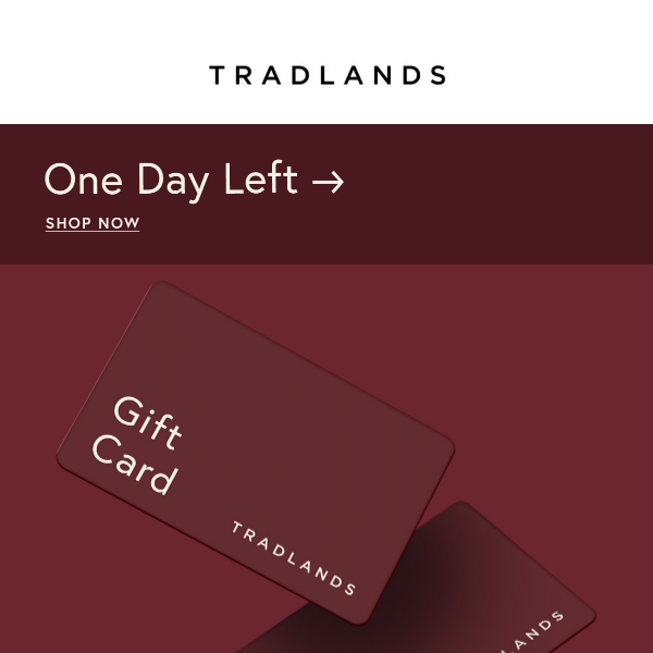 Hurry! Free Gift Card Ends Tomorrow.