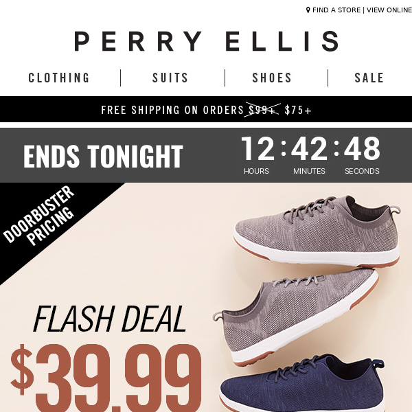 !!! ENDS TONIGHT: $39.99 Tread Sneakers !!!