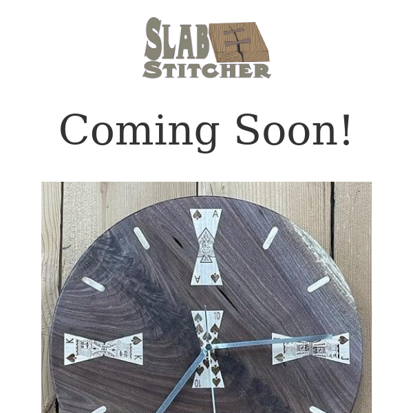 Coming Soon....Royal Flush Inlays and Clock Kits