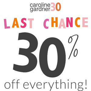 Last chance for 30% off