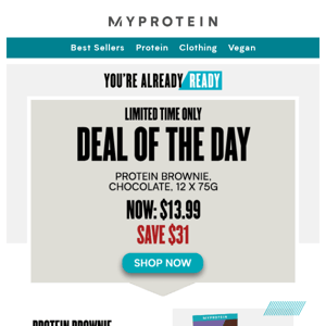 🚨 HUGE Saving Alert | Protein Brownie Only $14 🚨