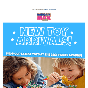 Your Favourite NEW Toy arrivals are here! 🎊