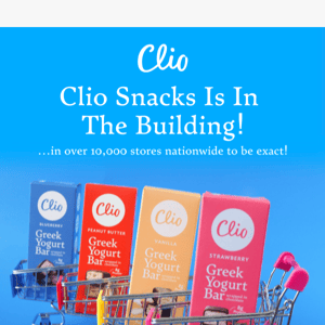 Add Clio To Your Grocery List!