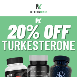 TURKESTERONE SALE!