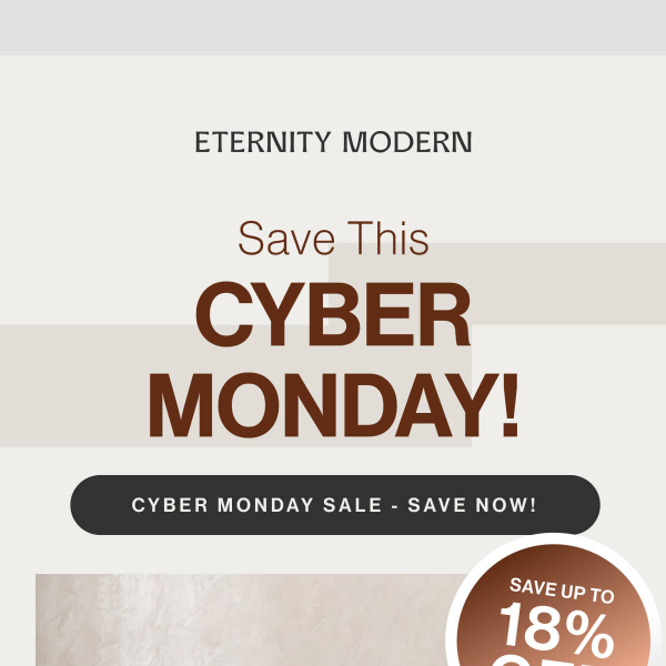 Elevate Your Living Space with Cyber Monday!