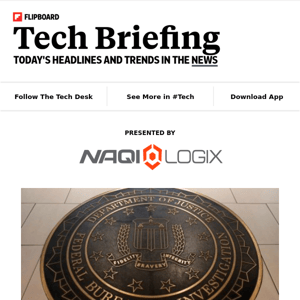 Your Wednesday tech briefing