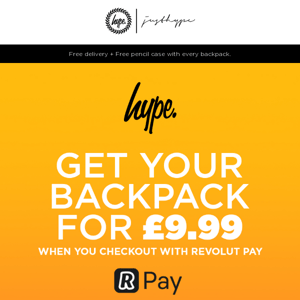 ❌❌❌❌❌Limited Time Offer: Backpack for Only £9.99! Use Revolut pay at checkout ⌛🎒 ❌❌❌❌