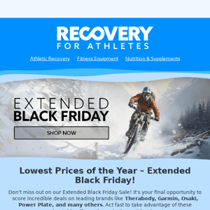 Extended Black Friday Deals: Best Prices of the Year