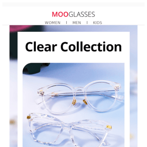 Clear Frames - BOGO + 35% off