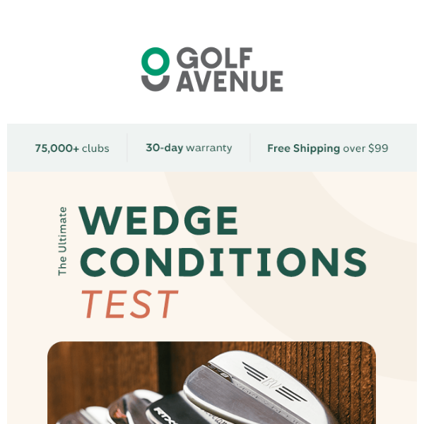 The Ultimate Wedge Conditions Test