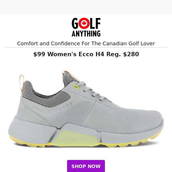 $99 Ecco Women's Golf Shoes Reg $280