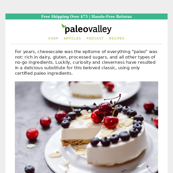 [Recipe] Patriotic Dairy-Free Cheesecake