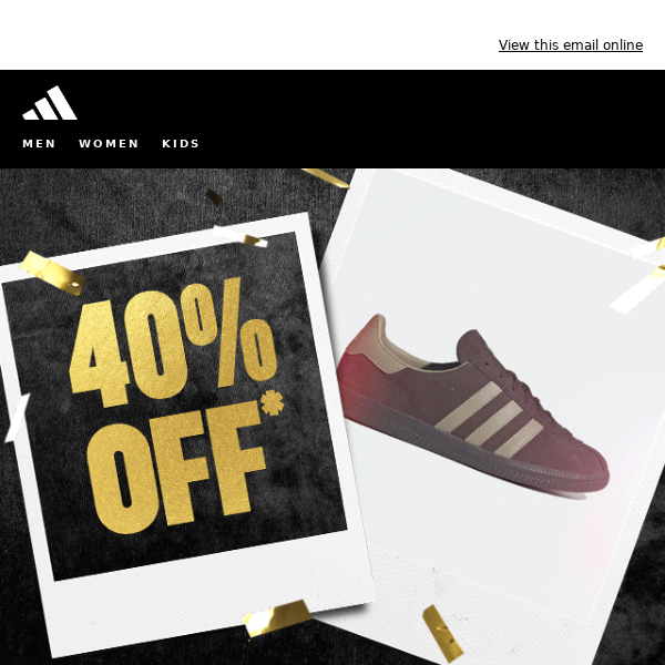 adidas Exclusives | 40% OFF*