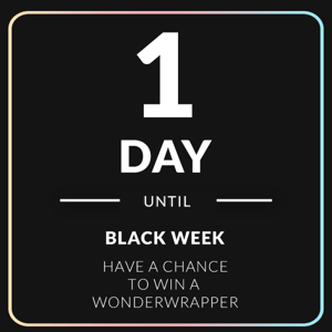 Black Week 🎁 Hey Little Wonderland NL, are you the winner of a WonderWrapper?