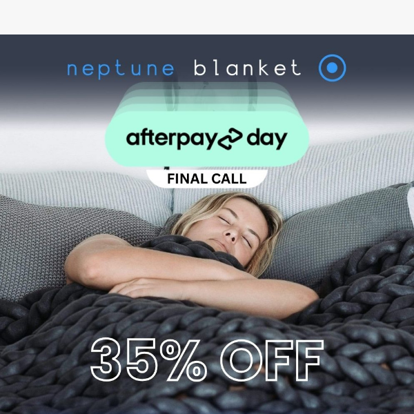 Final Day of Afterpay Day Sale ⌛