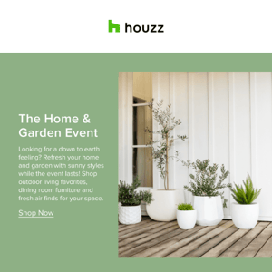 Home & Garden Event: 2 Days Left!