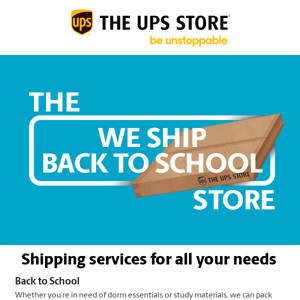 One-Stop Shipping Store 💪🏽