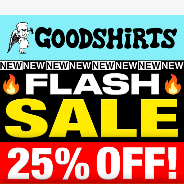 FLASH SALE! 🔥