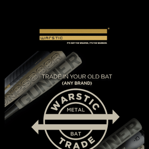 NEW Metal Bat Trade In Program