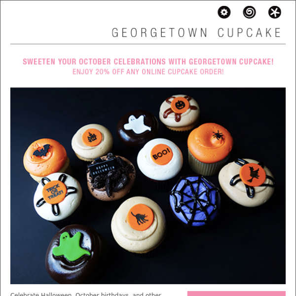 Celebrate Halloween With Georgetown Cupcake!
